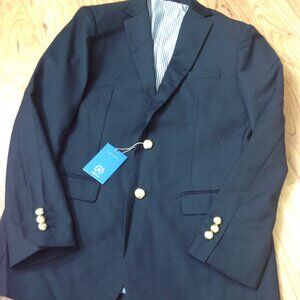 Alano Sz 18 Boys Navy Blue Blazer